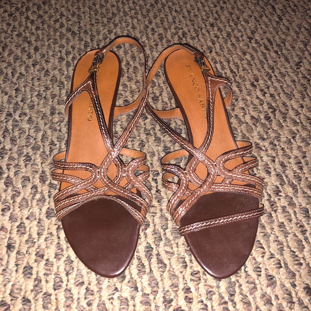 Tan dress sandals